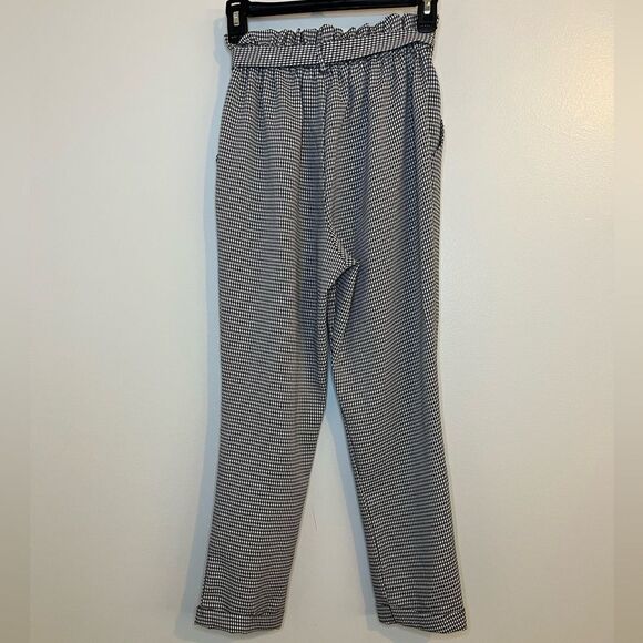 Sienna Sky Black and White Checkered Pull On Pants Size XS - Picture 2 of 5